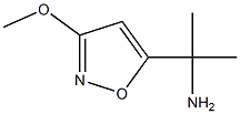 5-Isoxazolemethanamine,3-methoxy--alpha-,-alpha--dimethyl-(9CI) Structure
