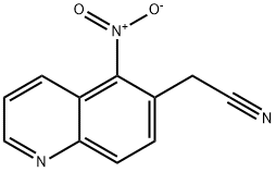 105199-23-3 2-(5-nitroquinolin-6-yl)acetonitrile