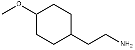 2-(4-甲氧基环己基)乙胺 (CIS-, TRANS-混合物) 结构式