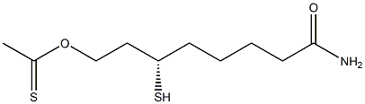 8-acetyldihydrolipoamide Structure