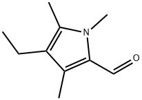 1H-Pyrrole-2-carboxaldehyde,4-ethyl-1,3,5-trimethyl-(9CI) Struktur
