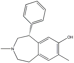 (5R)-2,3,4,5-Tetrahydro-3,8-dimethyl-5α-phenyl-1H-3-benzazepin-7-ol|