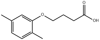 4-(2,5-dimethylphenoxy)butanoic acid Structure