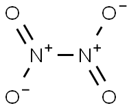 Dinitrogen tetroxide Structure