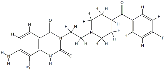 7-amino-8-iodoketanserin,105554-25-4,结构式