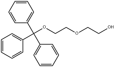 二甘醇单三苯甲基醚 结构式