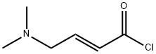 (E)-4-(dimethylamino)but-2-enoyl chloride 化学構造式