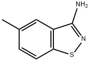 5-メチル-1,2-ベンゾチアゾール-3-アミン 化学構造式