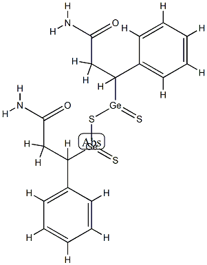 1-phenyl-2-carbamoylethyl-germanium sesquisulfide|