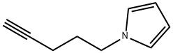 1H-Pyrrole,1-(4-pentynyl)-(9CI),105763-05-1,结构式