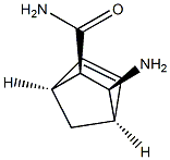 Bicyclo[2.2.1]hept-5-ene-2-carboxamide, 3-amino-, (1R,2S,3R,4S)-rel- (9CI) Structure