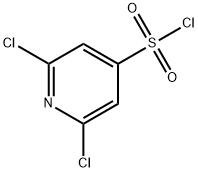 2,6-二氯吡啶-4-磺酰氯, 1058741-91-5, 结构式