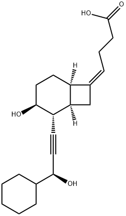 4-[(1R,1α,6α,7Z)-2α-[(S)-3-Cyclohexyl-3-hydroxy-1-propynyl]-3β-hydroxybicyclo[4.2.0]octan-7-ylidene]butanoic acid|