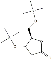10589-33-0 3-O,5-O-Bis(trimethylsilyl)-2-deoxy-D-ribo-pentonic acid γ-lactone