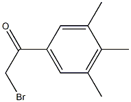 2-bromo-1-(3,4,5-trimethylphenyl) ethanone Structure