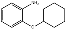 2-(シクロヘキシルオキシ)アニリン 化学構造式