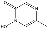 2(1H)-Pyrazinone,1-hydroxy-5-methyl-(9CI) Structure