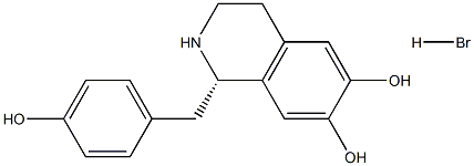 (S)-(-)-去甲乌药碱氢溴酸盐, 105990-27-0, 结构式