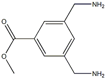 Benzoic acid, 3,5-bis(aminomethyl)methyl ester 化学構造式