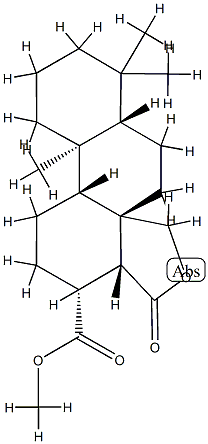 21-Oxo-8,14β-(methanoxymethano)podocarpane-13β-carboxylic acid methyl ester|