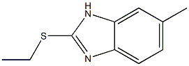 1H-Benzimidazole,2-(ethylthio)-5-methyl-(9CI) 结构式