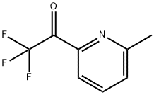 2,2,2-trifluoro-1-(6-Methylpyridin-2-yl)ethanone Structure