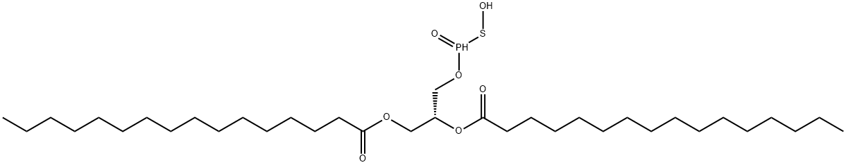 1,2-dipalmitoyl glycero-3-thiophosphate|