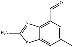 4-벤조티아졸카르복스알데히드,2-아미노-6-메틸-(9CI)
