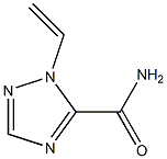 1H-1,2,4-Triazole-5-carboxamide,1-ethenyl-(9CI) 结构式