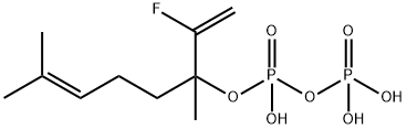 2-fluorolinalyl pyrophosphate|