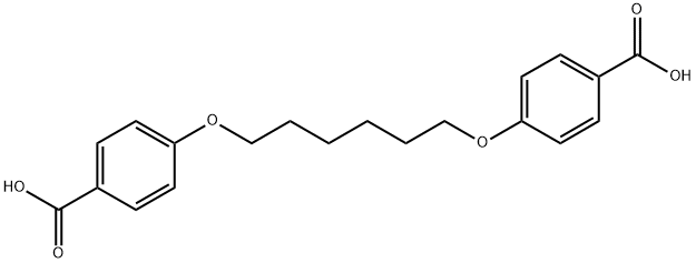 poly(1,3-bis(4-carboxyhydroxy)hexane anhydride) 结构式