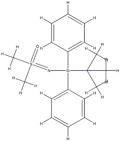 Tert-Butyldiphenylsilan (S-Methylsulfonimidoyl)Methane(WXC03952) Structure