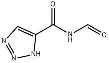 1H-1,2,3-Triazole-4-carboxamide,N-formyl-(9CI) Struktur