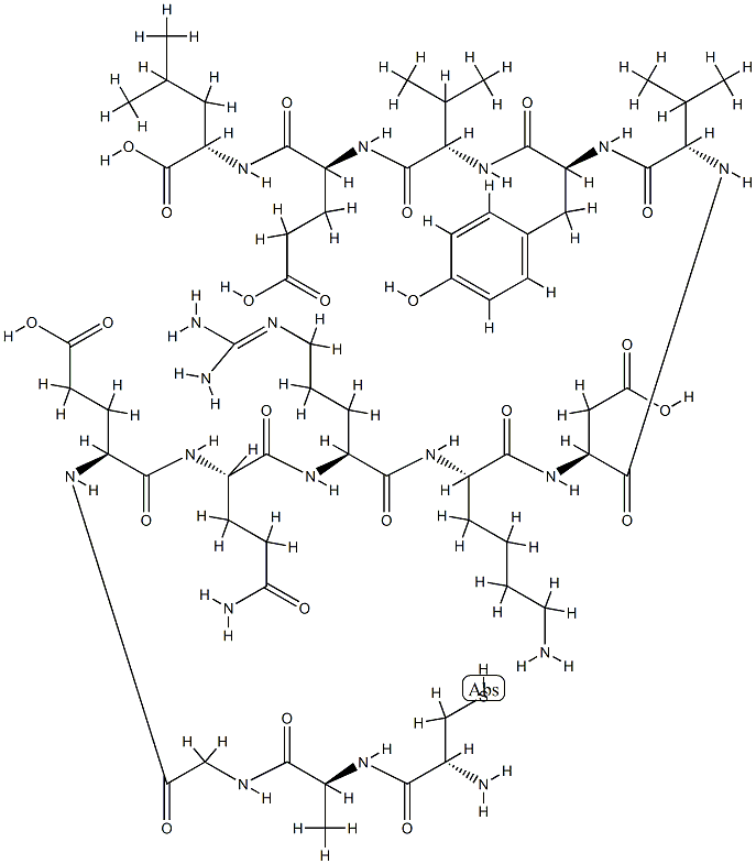 thymopoietin, Cys (28-39)- Struktur
