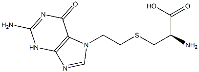 1-(guan-1-yl)-2-(cystein-S-yl)ethane 结构式