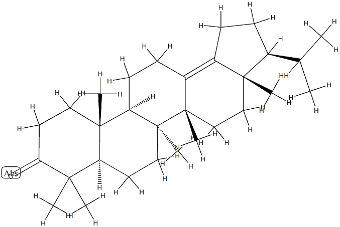 (8α,14β,17β,21β)-B':A'-Neogammacer-13(18)-en-3-one,106972-96-7,结构式