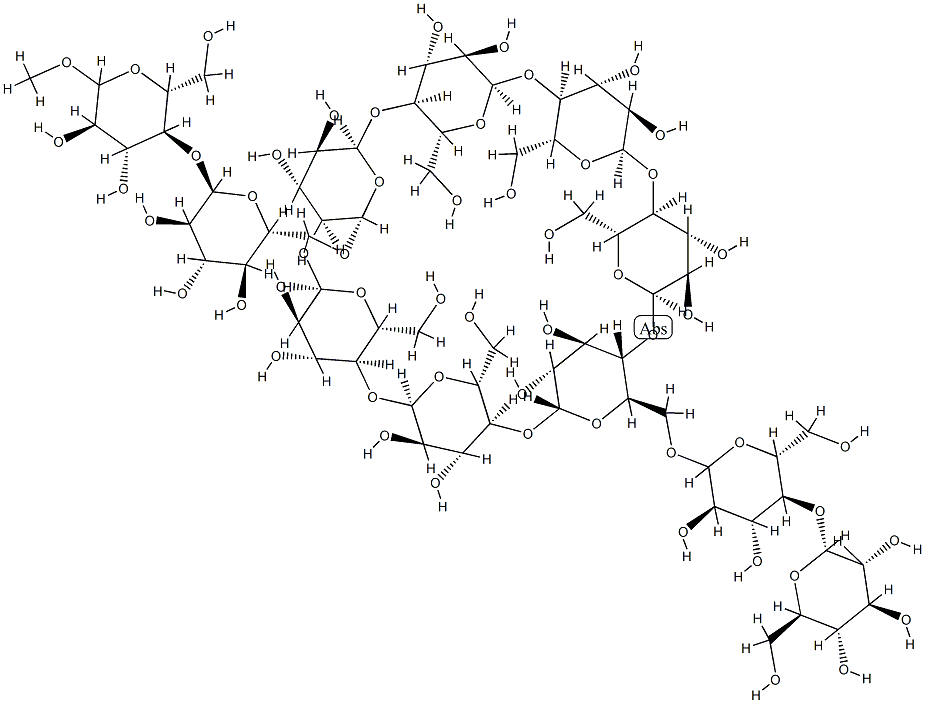 6,6-di-O-maltosyl-beta-cyclodextrin Struktur