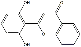 4H-1-Benzopyran-4-one,2-(2,6-dihydroxyphenyl)-(9CI) 结构式