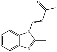 3-Buten-2-one,4-(2-methyl-1H-benzimidazol-1-yl)-(9CI) Structure