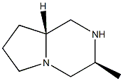 (3S,8AR)-3-METHYLOCTAHYDROPYRROLO[1,2-A]PYRAZINE 结构式