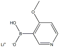 Monolithium4-methoxypyridine-3-boronate Structure