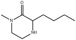 3-butyl-1-methylpiperazin-2-one(SALTDATA: FREE) Struktur