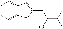 2-Benzothiazoleethanol,alpha-(1-methylethyl)-(9CI) Struktur