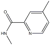 2-Pyridinecarboxamide,N,4-dimethyl-(9CI) Structure