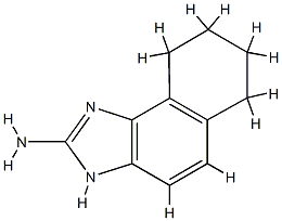 1H-Naphth[1,2-d]imidazol-2-amine,6,7,8,9-tetrahydro-(9CI),107508-45-2,结构式