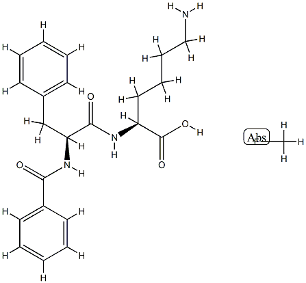 benzoylphenylalanyllysine fluoromethane Structure