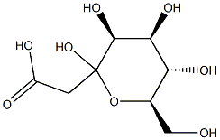 2,6-anhydro-3-deoxyoctonate,107573-28-4,结构式