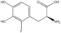 2-fluorodopa 结构式