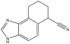 1H-Naphth[1,2-d]imidazole-6-carbonitrile,6,7,8,9-tetrahydro-(9CI) Struktur