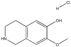 1078-27-9 6-Isoquinolinol,1,2,3,4-tetrahydro-7-methoxy-, hydrochloride (1:1)